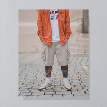 Lade das Bild in den Galerie-Viewer, Timberland Hemd 00er, orange, L/XL
