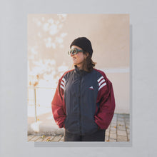 Lade das Bild in den Galerie-Viewer, Adidas Trainingsjacke 2001, rot/grau, L/XL

