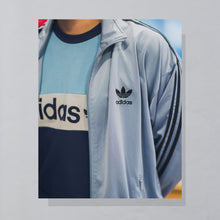 Lade das Bild in den Galerie-Viewer, Adidas Trainingsjacke 90er, blau/grau, XL
