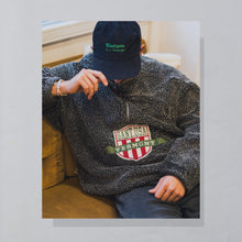 Lade das Bild in den Galerie-Viewer, Gant USA Quarter Zip Fleece &quot;rugger Fleece&quot; 90er Made in Portugal, grau, XL
