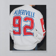 Lade das Bild in den Galerie-Viewer, Fruit of the Loom Sweatshirt &quot;Canada Albertville&quot; 1992 Made in Canada, weiß, L/XL
