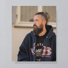 Lade das Bild in den Galerie-Viewer, Johnny Blaze Zip Hoodie &quot;heavy weight&quot; 00er, schwarz, XXL breit
