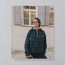 Lade das Bild in den Galerie-Viewer, Adidas Jacke/Parka dünn &quot;sample&quot; 2023, blau/grün, L
