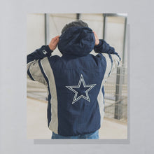 Lade das Bild in den Galerie-Viewer, Starter Schlupfjacke &quot;Dallas Cowboys&quot;, blau, L/XL
