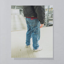 Lade das Bild in den Galerie-Viewer, Dickies Hose &quot;carpenter&quot; 00er, blau, 32/32
