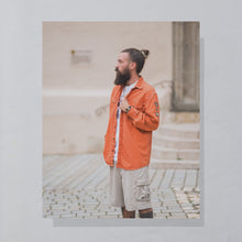 Lade das Bild in den Galerie-Viewer, Timberland Hemd 00er, orange, L/XL
