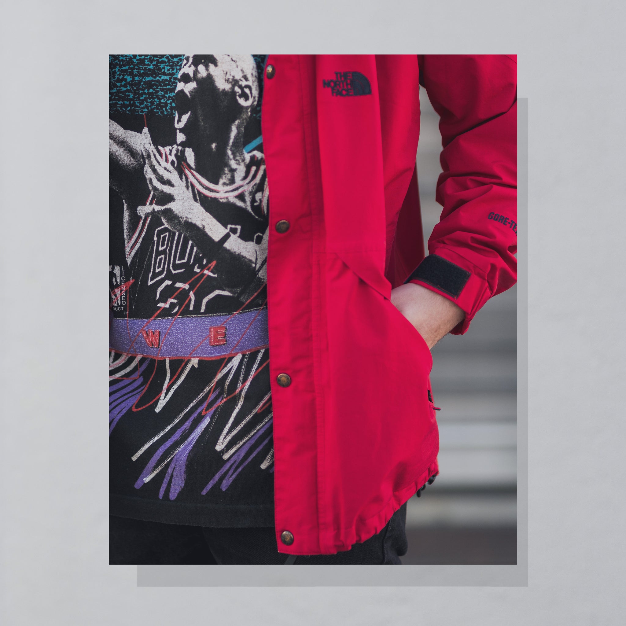 ジャケット・アウター 90s THE NORTH FACE STOWAWAY II GTX XL 90s THE NORTH FACE STOWAWAY II GTX XL