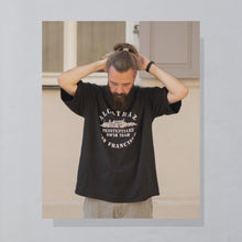 Lade das Bild in den Galerie-Viewer, Soffe&#39;s Choice T-Shirt &quot;Alcatraz Swimming Team&quot; 90er single stitch Made in the USA, schwarz, XL
