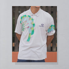 Lade das Bild in den Galerie-Viewer, Sergio Tacchini Poloshirt 80er/90er Made in Korea, weiß, XL
