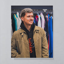 Lade das Bild in den Galerie-Viewer, Bataan Jacke &quot;cord&quot; 80er/90er, braun, M/L
