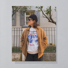 Lade das Bild in den Galerie-Viewer, Jacke &quot;echtes Leder&quot; 80er, braun, L

