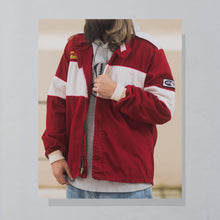 Lade das Bild in den Galerie-Viewer, RCi Jacke dünn &quot;racing&quot; Made in the USA, rot, XL
