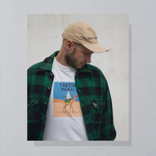 Lade das Bild in den Galerie-Viewer, M&amp;M T-Shirt &quot;TINTIN Dubai&quot; 90er, weiß, L/XL
