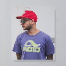 Lade das Bild in den Galerie-Viewer, ADIO T-Shirt 00er Made in the USA, lila, M
