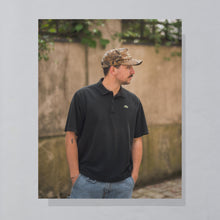 Lade das Bild in den Galerie-Viewer, Lacoste Poloshirt, schwarz, XL breit
