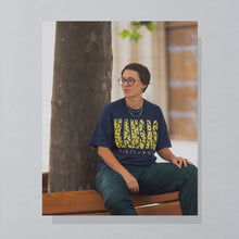 Lade das Bild in den Galerie-Viewer, Fruit of the Loom T-Shirt Kansas Sunflowers 90er Made in the USA Single Stitch, blau, XL
