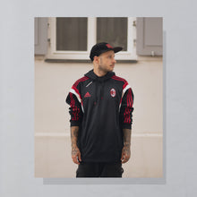 Lade das Bild in den Galerie-Viewer, Adidas Hoodie &quot;AC Milan&quot; 2014, schwarz, L
