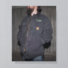 Lade das Bild in den Galerie-Viewer, Carhartt Jacke &quot;full swing coat&quot; Made in Mexico 00er, schwarz faded, XL
