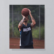 Lade das Bild in den Galerie-Viewer, Champion Trikot &quot;Dallas Mavericks&quot;, blau, L/XL
