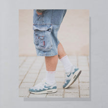 Lade das Bild in den Galerie-Viewer, Akademiks Shorts 2000er, blau, 34
