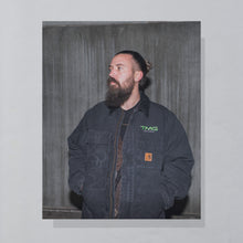 Lade das Bild in den Galerie-Viewer, Carhartt Jacke &quot;full swing coat&quot; Made in Mexico 00er, schwarz faded, XL
