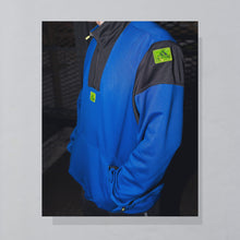 Lade das Bild in den Galerie-Viewer, Adidas Equipment Quarter Zip 90er, blau, L breit
