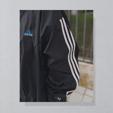 Lade das Bild in den Galerie-Viewer, Adidas Trainingsjacke 90er, schwarz, XL
