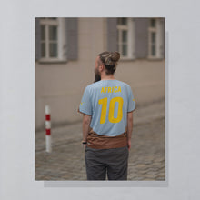 Lade das Bild in den Galerie-Viewer, Puma Trikot &quot;Africa unity Shirt&quot; 2010, blau/braun, L
