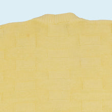 Lade das Bild in den Galerie-Viewer, Lacoste Strickjacke 90er Made in France, gelb, L
