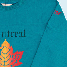 Lade das Bild in den Galerie-Viewer, PEP Actionwear Sweatshirt &quot;Montreal Canada&quot; 90er Made in Canada, blau, M
