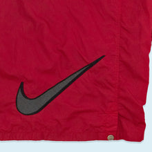 Lade das Bild in den Galerie-Viewer, Nike Regenjacke &quot;Swoosh&quot; 90er, rot, L
