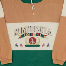Lade das Bild in den Galerie-Viewer, A1A Sports Longsleeve Minnesota 90er Made in the USA, braun/grün, XL
