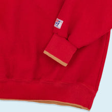 Lade das Bild in den Galerie-Viewer, The Game Sweatshirt mit Rollkragen &quot;San Francisco 49ers&quot; 90er Made in the USA reverse weave, rot, L
