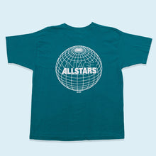 Lade das Bild in den Galerie-Viewer, Fruit of the Loom T-Shirt &quot;Vintage Allstars&quot; 90er Made in the USA Single Stitch Ladies, blau, L/XL
