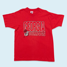 Lade das Bild in den Galerie-Viewer, Tri Lake inc. T-Shirt &quot;Georgia Bulldogs&quot; 90er Made in the USA Single Stitch, rot, XL
