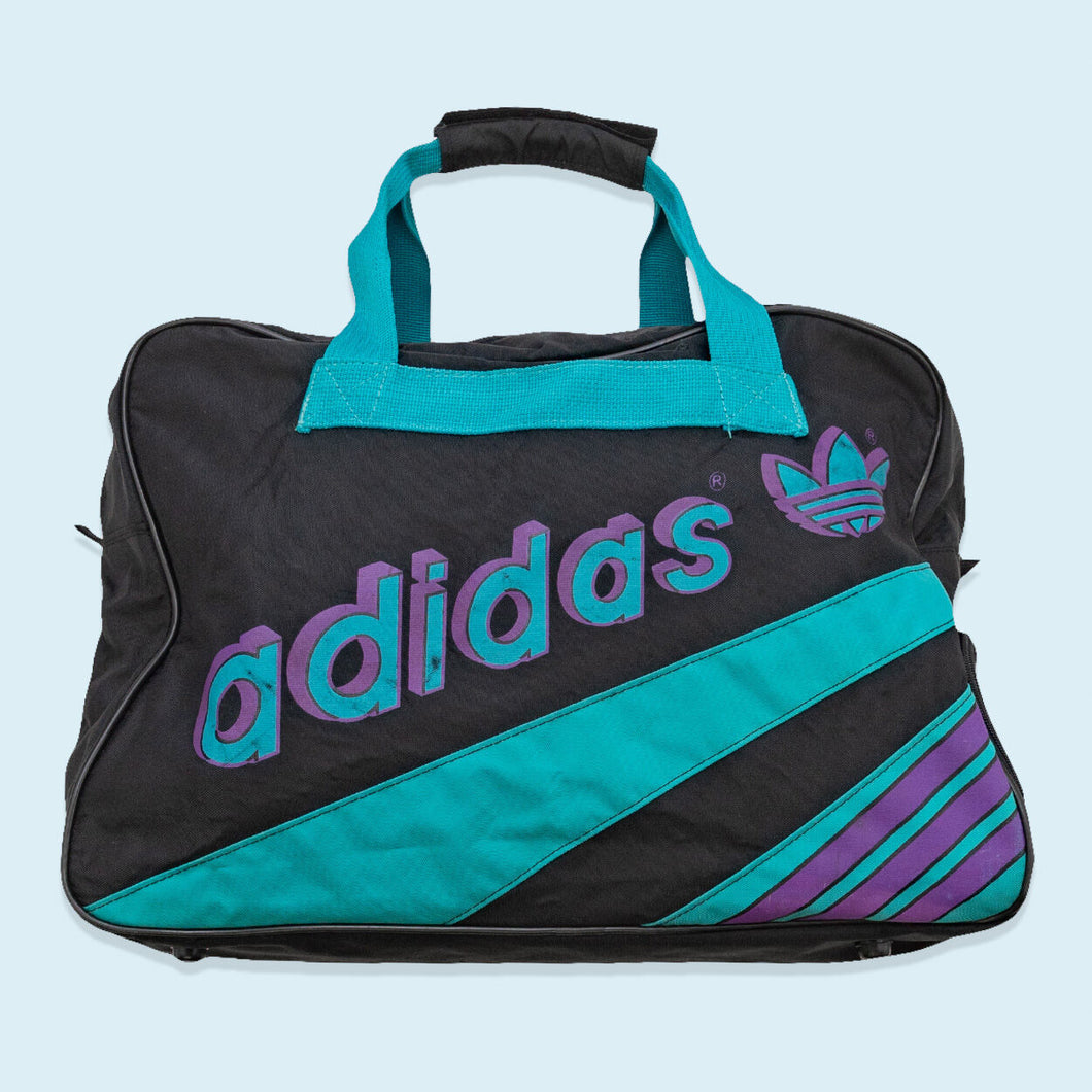 Adidas Sporttasche 80er, schwarz