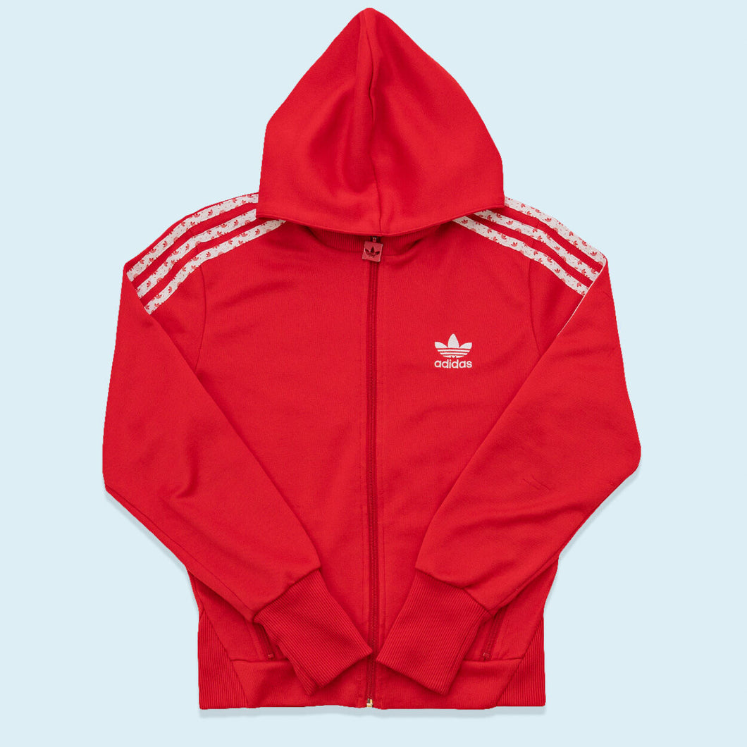 Adidas Trainingsjacke mit Kapuze Damen, rot, XS/S