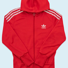 Lade das Bild in den Galerie-Viewer, Adidas Trainingsjacke mit Kapuze Damen, rot, XS/S
