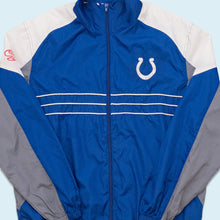 Lade das Bild in den Galerie-Viewer, NFL Trainingsjacke &quot;Indianapolis Colts&quot; dünn, blau, L/XL
