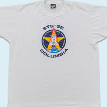 Lade das Bild in den Galerie-Viewer, Best T-Shirt &quot;Columbia&quot; 90er Made in the USA Single Stitch, weiß, XL
