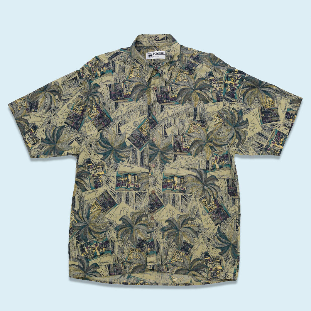 Kimode Hemd 90er, mehrfarbig, L/XL