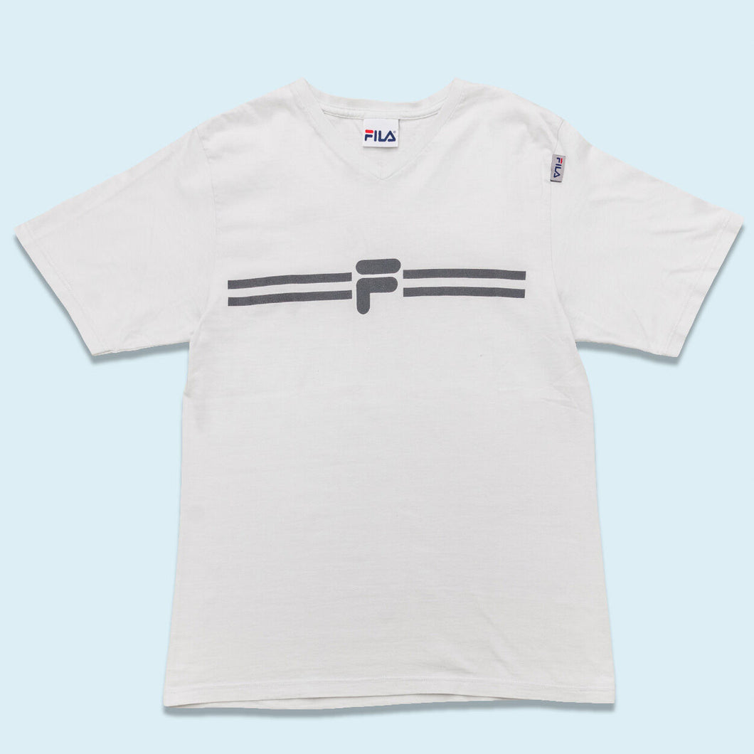 Fila T-Shirt 00er, weiß, M