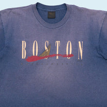 Lade das Bild in den Galerie-Viewer, Tennessee River T-Shirt &quot;Boston Massachusetts&quot; 90er Single Stitch Made in the USA, blau, XL
