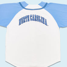 Lade das Bild in den Galerie-Viewer, Starter Trikot &quot;North Carolina Tar Heels&quot; 90er, weiß/blau, XL
