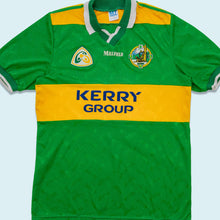 Lade das Bild in den Galerie-Viewer, MT Sports Trikot &quot;Millfield&quot; Kerry Group 1997 Made in Ireland, grün/gelb, L
