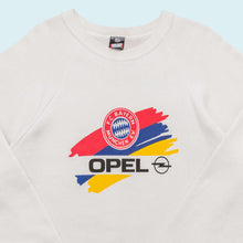 Lade das Bild in den Galerie-Viewer, Screen Stars Sweatshirt &quot;FC Bayern Opel&quot; 90er, weiß, XL/XXL
