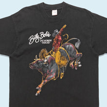 Lade das Bild in den Galerie-Viewer, Fruit of the Loom T-Shirt &quot;Billy Bobs FT. Worth Texas&quot; 1991 Single Stitch Made in the USA, schwarz, L/XL schmal
