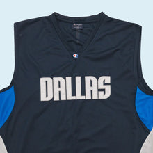 Lade das Bild in den Galerie-Viewer, Champion Trikot &quot;Dallas Mavericks&quot;, blau, L/XL
