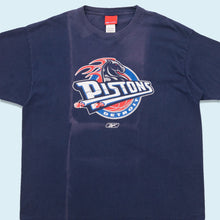 Lade das Bild in den Galerie-Viewer, Reebok T-Shirt &quot;Detroit Pistons&quot; 00er, blau, XL
