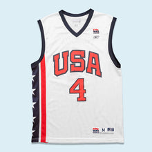 Lade das Bild in den Galerie-Viewer, Reebok Trikot &quot;Allen Iverson&quot; Team USA 00er, weiß, L
